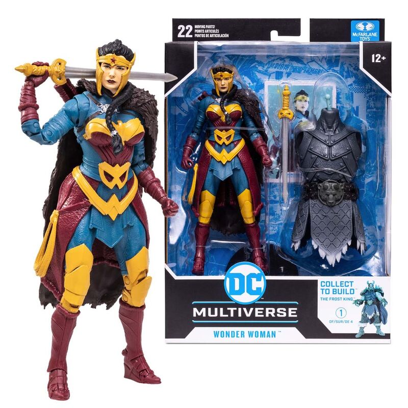 Size: 18cm. Recommended age: +12 years old. Created with 22 movable points of articulation. Contains accessories and collectible art card with the figure photographed and his biography.