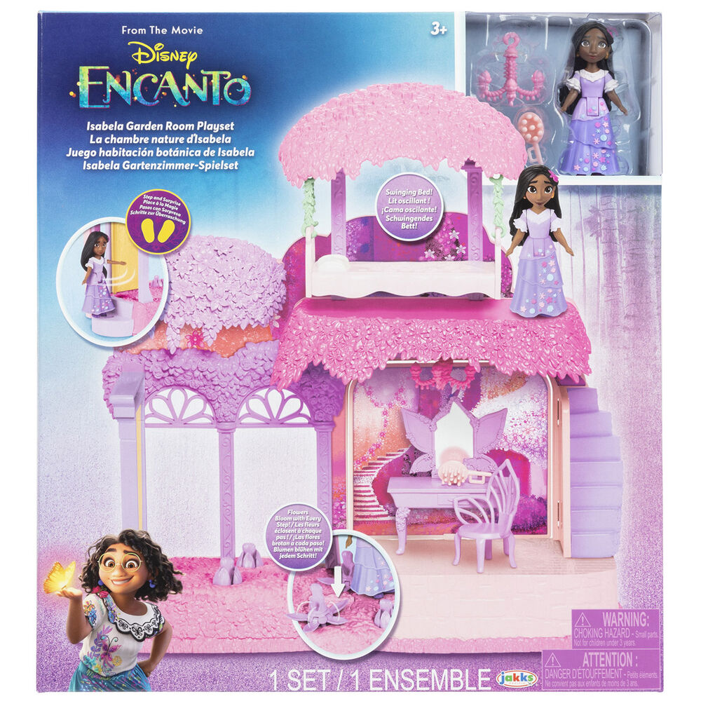 Disney Encanto Isabela Magiska Trädgårdsrum Lekset