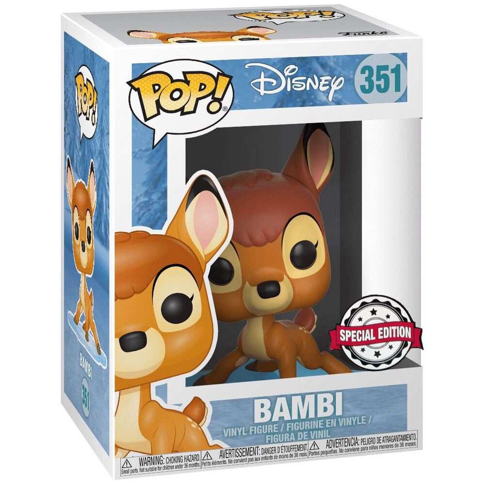 POP Figur Disney Bambi Snöflinga Berg Exklusiv