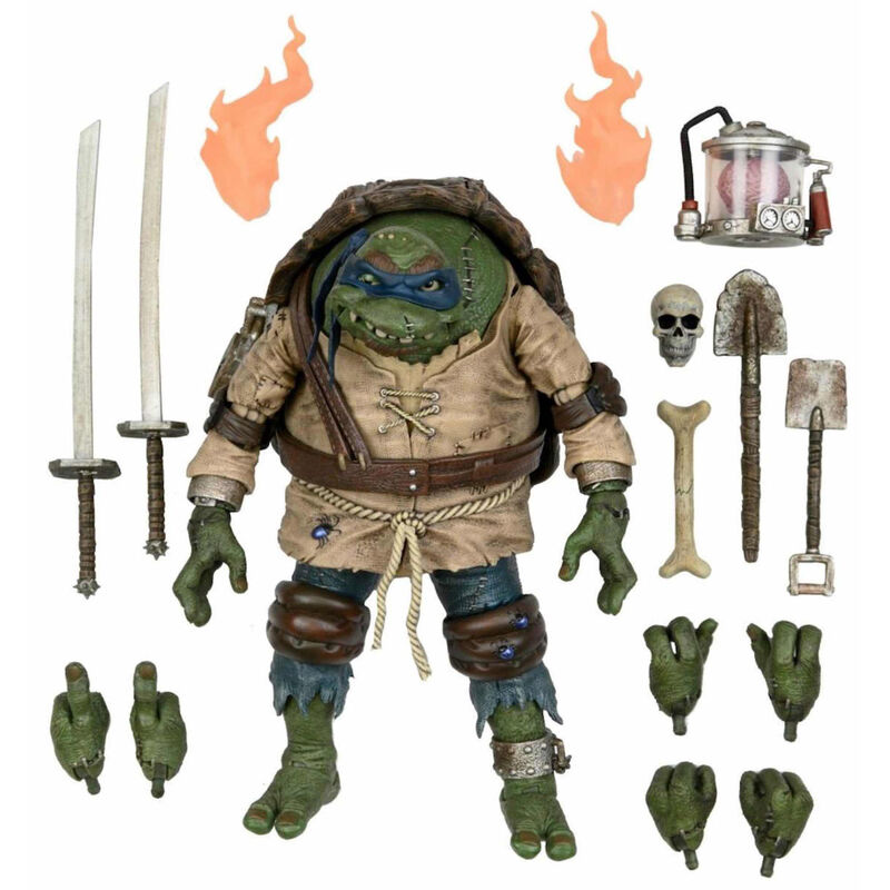 Ninja Turtles Leonardo As Hunchback Ultimate Figur 18cm