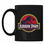 Jurassic Park Logo Mug – Officiell Merchandise
