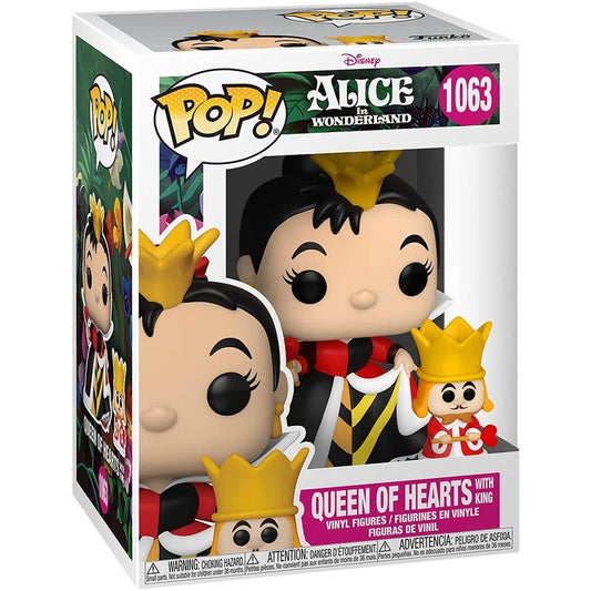Funko POP Figur - Disney Alice i Underlandet 70-årsjubileum Dronning med Kung