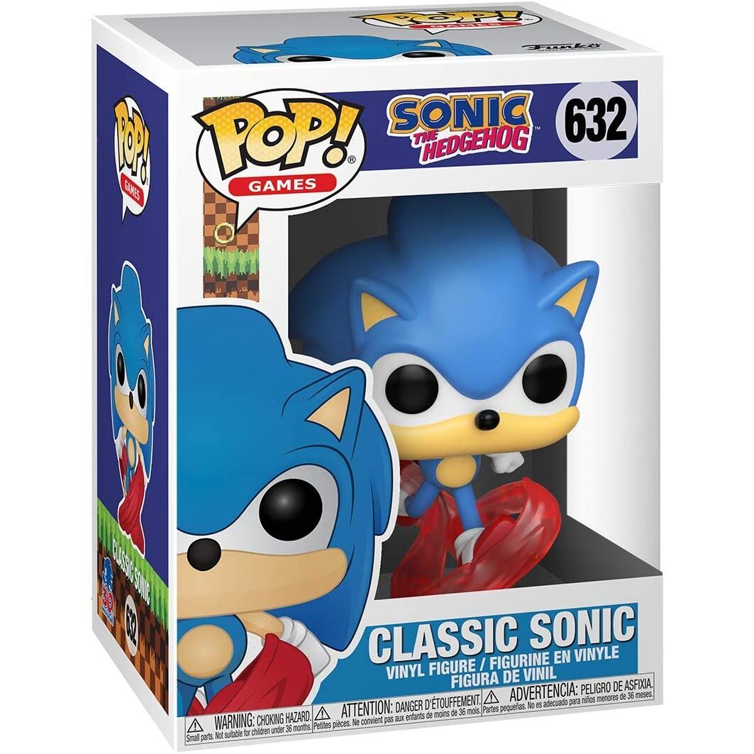 POP Figur Sonic 30-årsjubileum - Springande Sonic