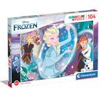 Disney Frozen 2 Pussel 104 Bitar