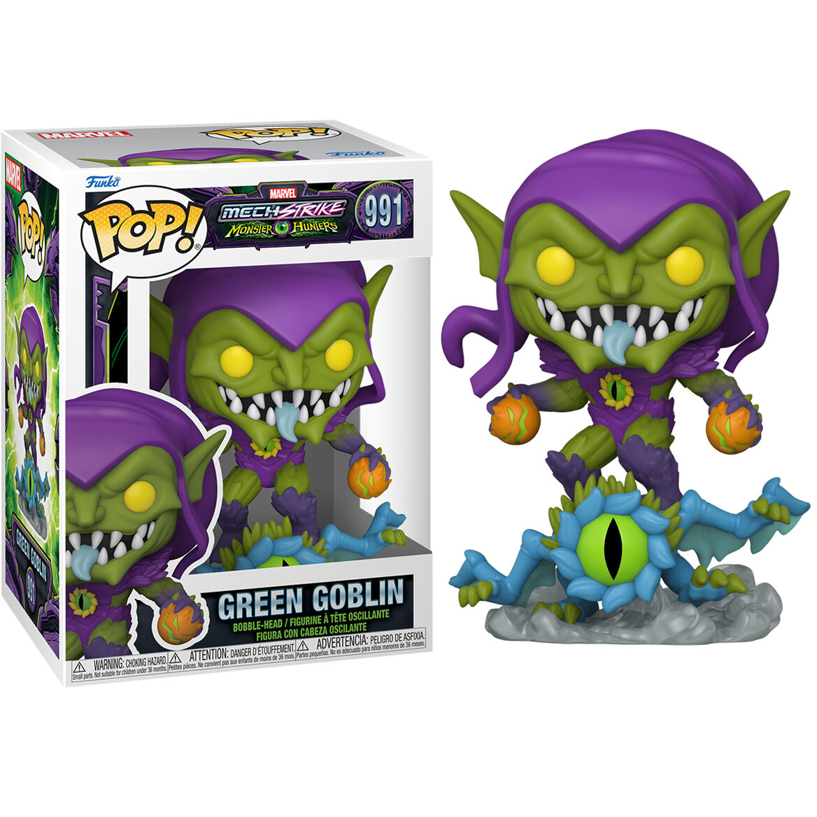 Funko POP Marvel Monster Hunters Green Goblin Figur