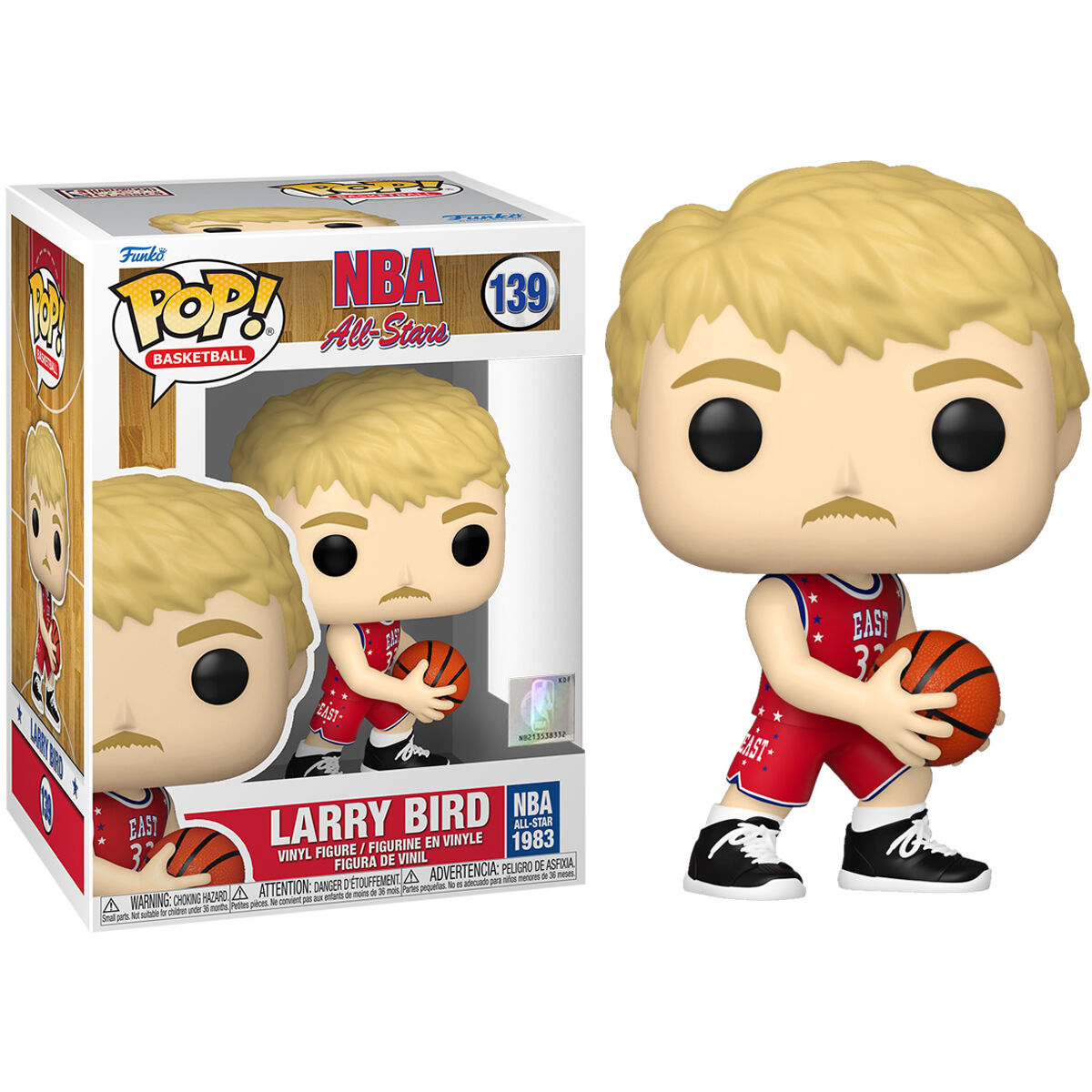 Funko POP Figur NBA All Star Larry Bird 1983