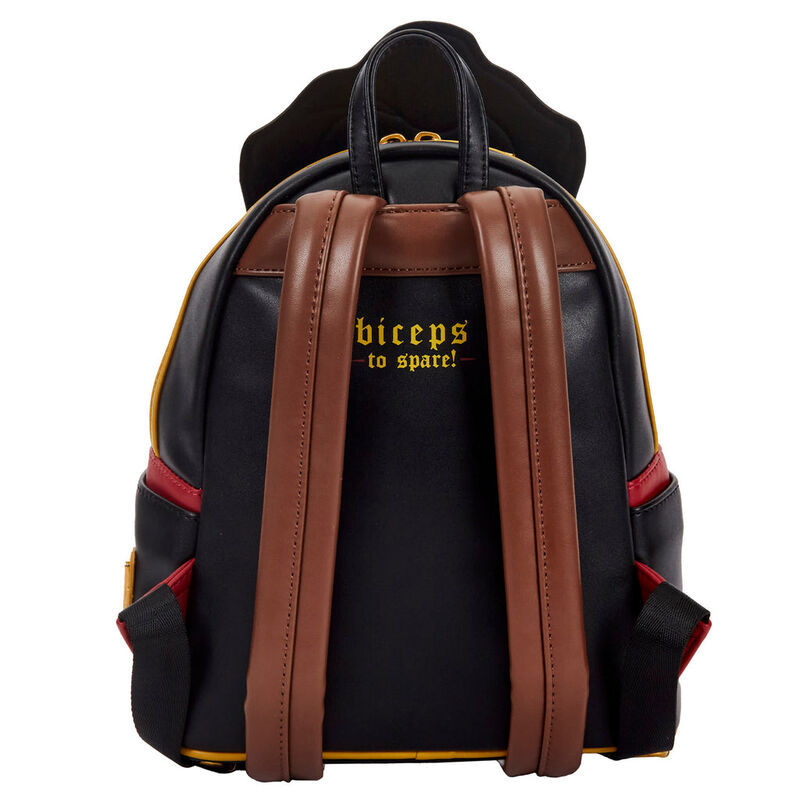Loungefly Disney Skönheten och Odjuret Gaston Scen Ryggsäck 26cm