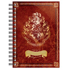 Harry Potter Hogwarts A5 Spiral Bound Notebook