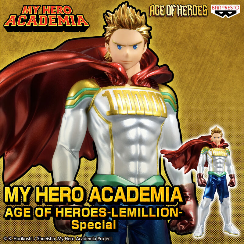 My Hero Academia Age of Heroes Lemillion Figur 18cm