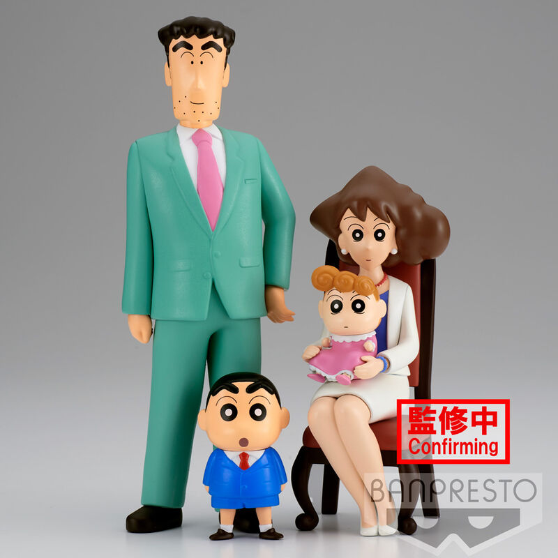 Crayon Shinchan Nohara Familjefoto Vol.2 Figur 21cm