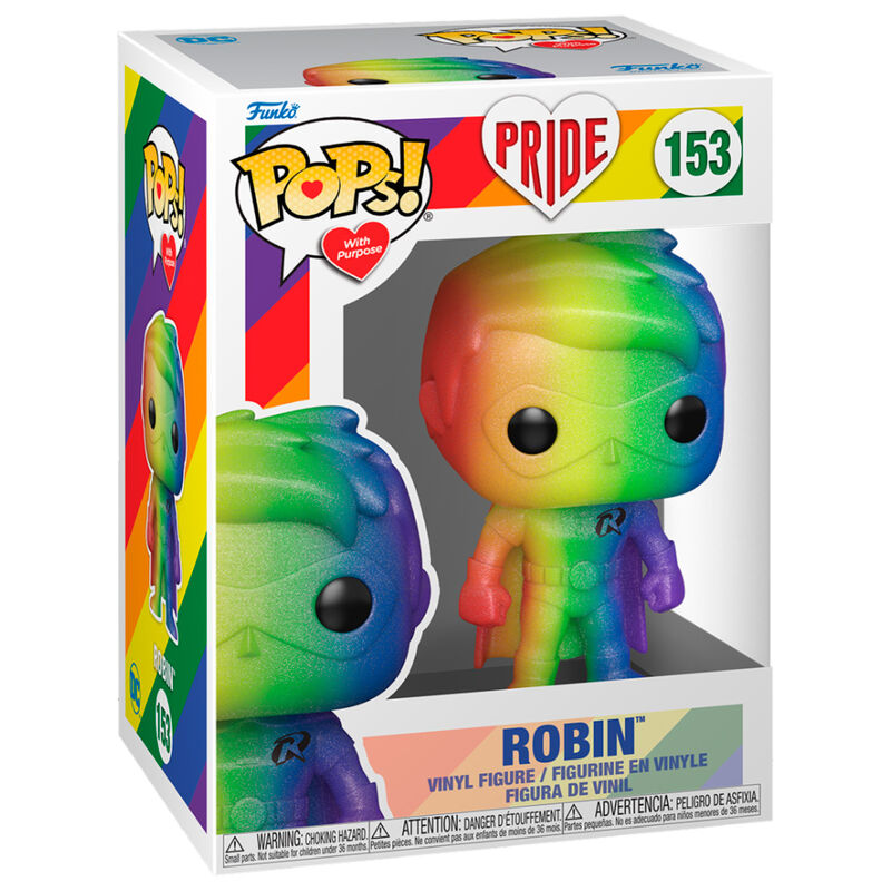 Funko POP Figur DC Comics Robin Pride