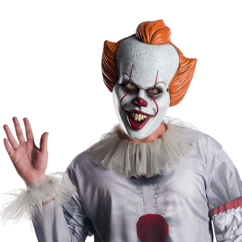 Pennywise Vuxenmask - Skrämmande Clownmask för Halloween