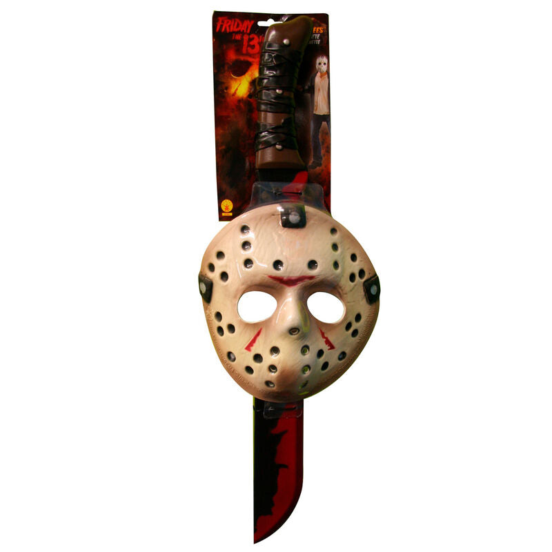 Friday the 13th Jason Set: Ansiktsmask och Machete