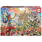 Fairies and Butterflies Puzzle 500 Bitar