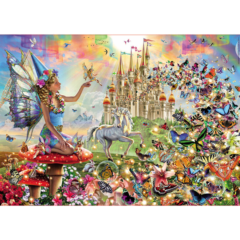 Fairies and Butterflies Puzzle 500 Bitar