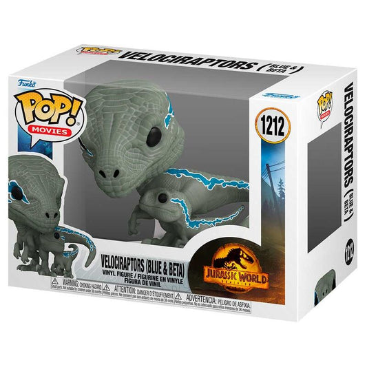 POP Figur Jurassic World 3 Velociraptors Blue & Beta