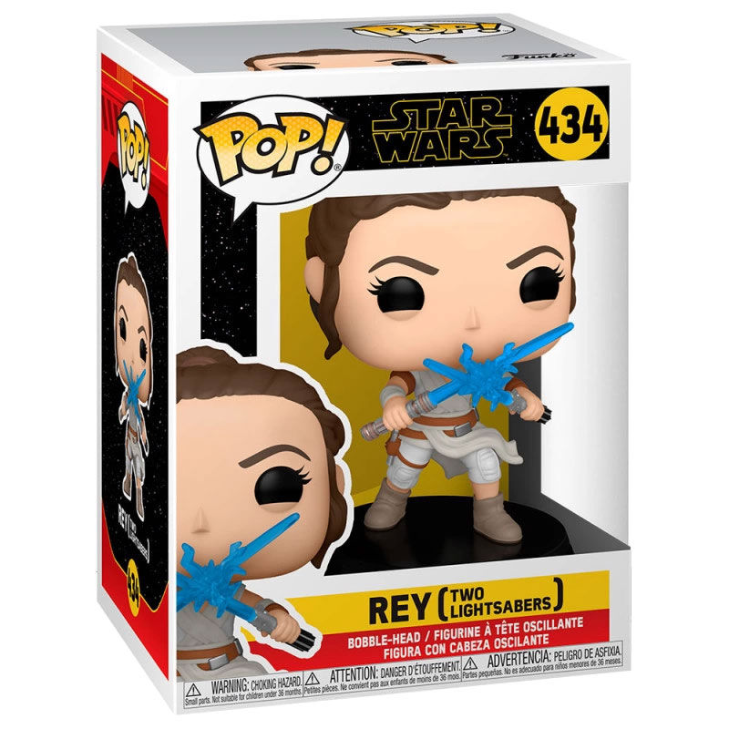 Funko POP Star Wars The Rise of Skywalker Rey med Ljus Svärd