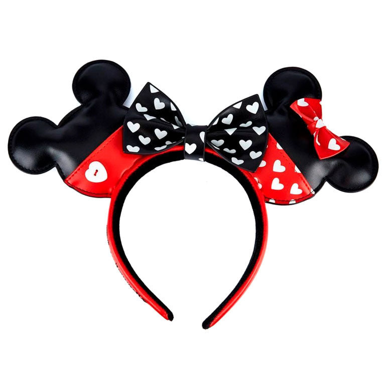 Loungefly Disney Mickey och Minnie Valentins Huvudband
