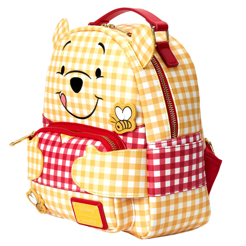 Loungefly Disney Winnie the Pooh Gingham Ryggsäck 25cm