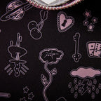 Loungefly Valfre Lucy Tattoo Heart Ryggsäck 26cm