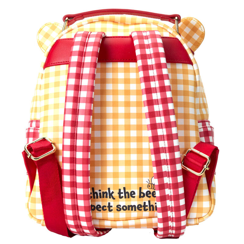 Loungefly Disney Winnie the Pooh Gingham Ryggsäck 25cm
