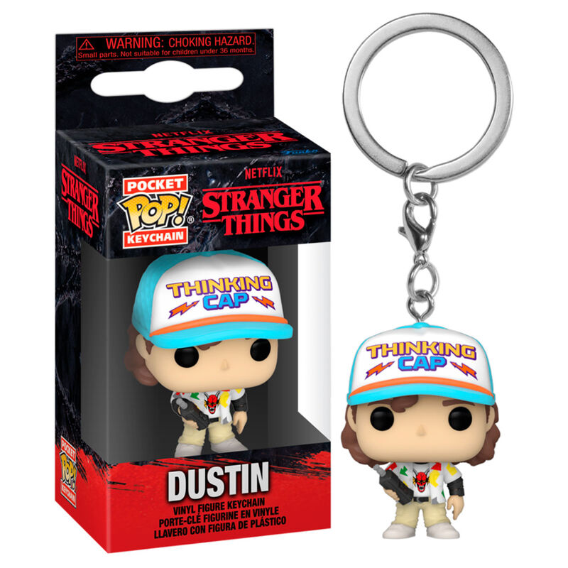 Pocket POP Nyckelring Stranger Things Dustin