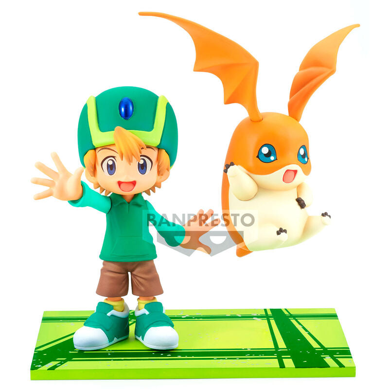 Digimon Adventure - Adventure Archives Takeru & Patamon Figur 15cm