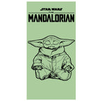 Star Wars Mandalorian Bomull Strandhandduk
