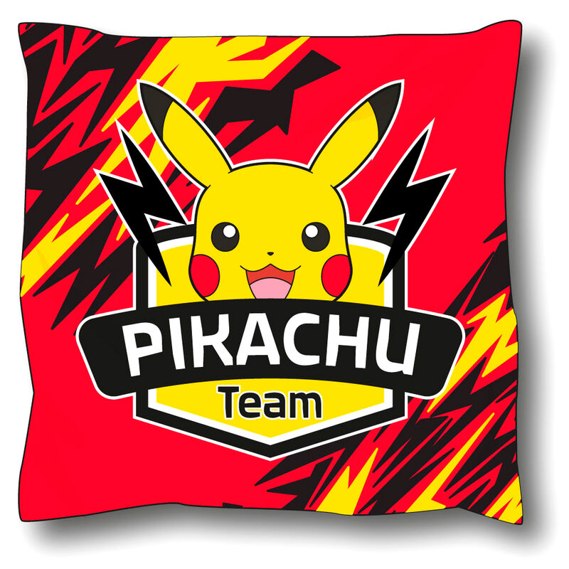 Pokemon Team Pikachu Kudde 40x40cm