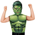 Marvel Avengers Hulk Barnens Kalas T-shirt med Mask