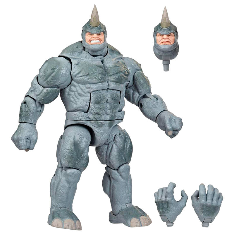 Marvel Legends Spider-Man Rhino Figur 15cm – Detaljerad Samlarfigur
