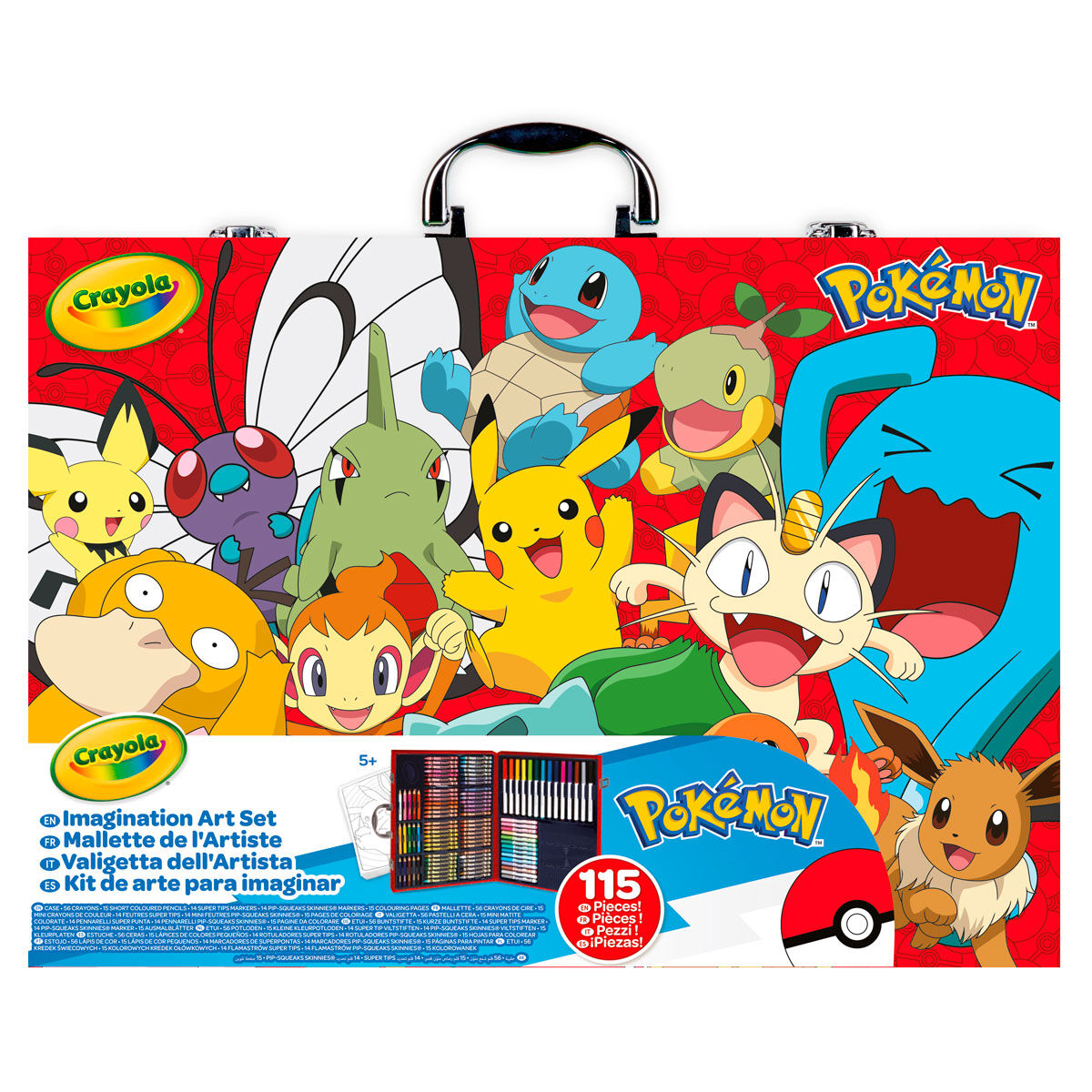 Crayola Pokémon Konstnärsväska