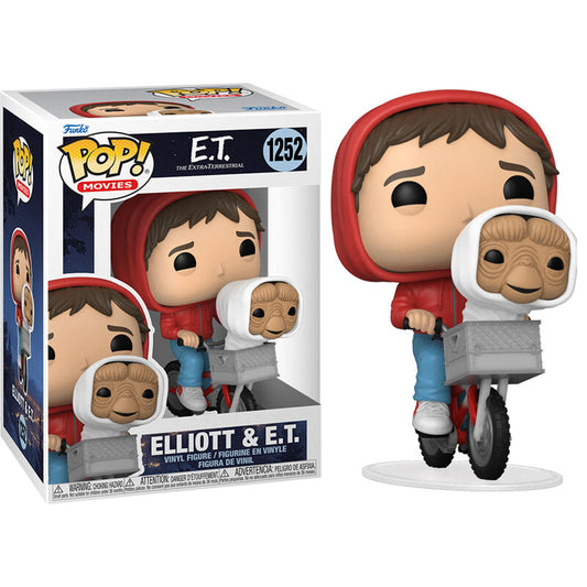 Funko POP Figur E.T. The Extra-Terrestrial 40th Elliott & E.T