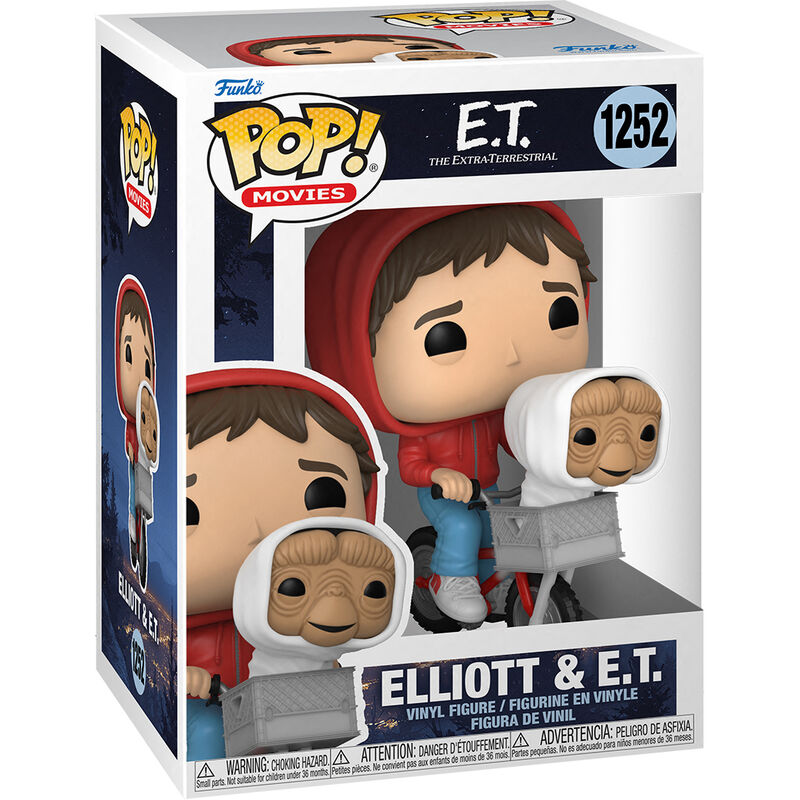 Funko POP Figur E.T. The Extra-Terrestrial 40th Elliott & E.T