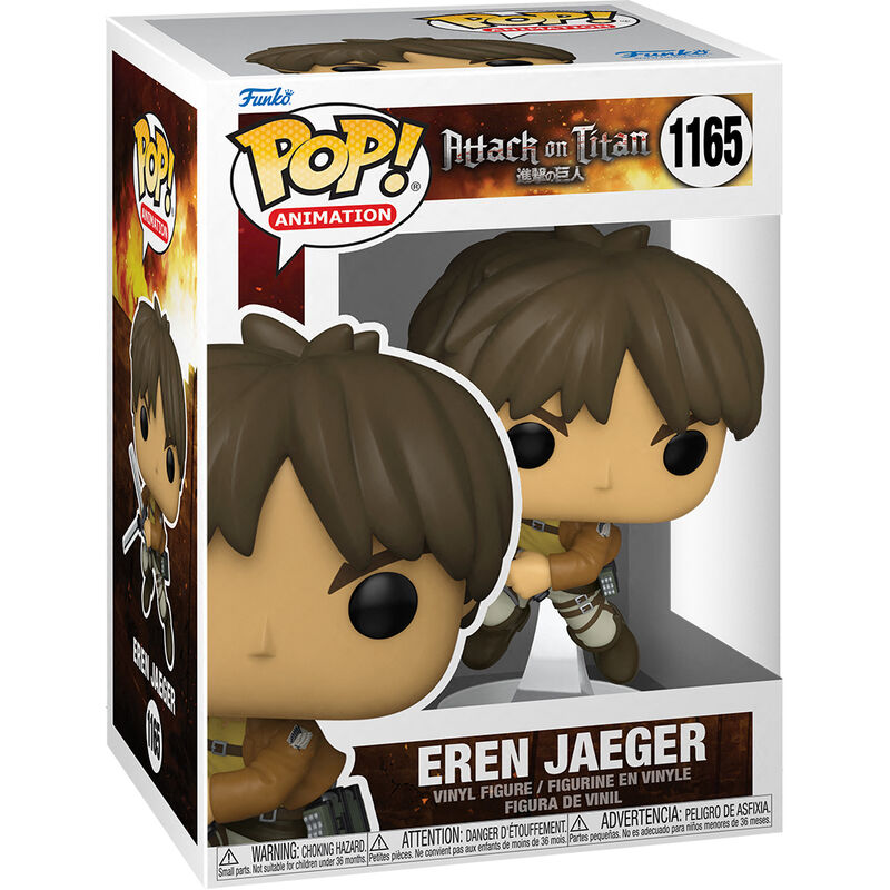 Funko POP Eren Jaeger Attack On Titan Figur