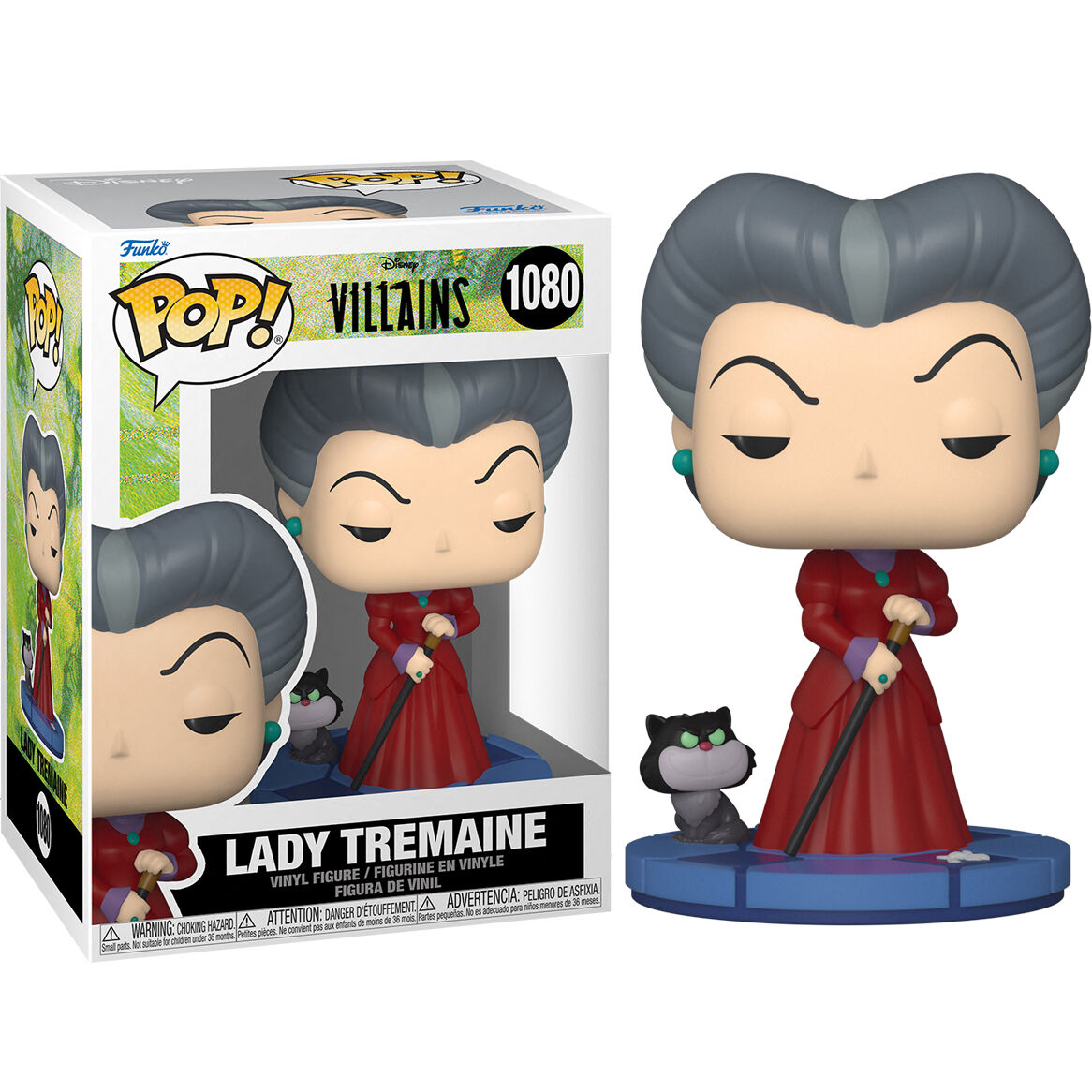 Funko POP Figur Disney Skurkar: Lady Tremaine