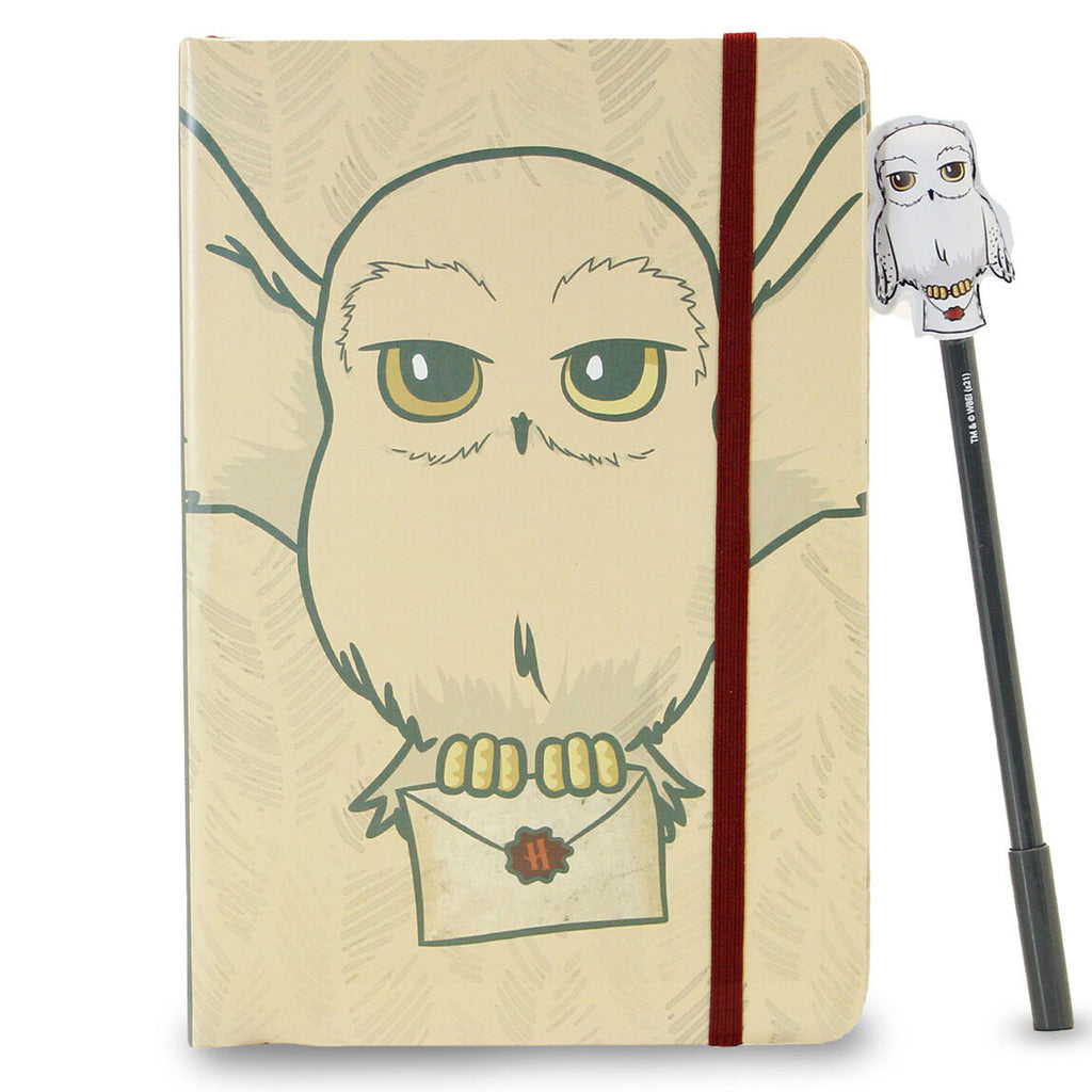 Harry Potter Hedwig Set: Dagbok och Penna