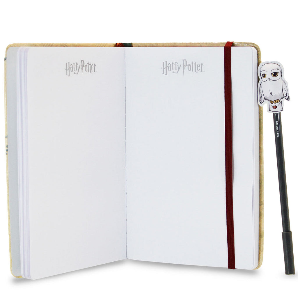 Harry Potter Hedwig Set: Dagbok och Penna