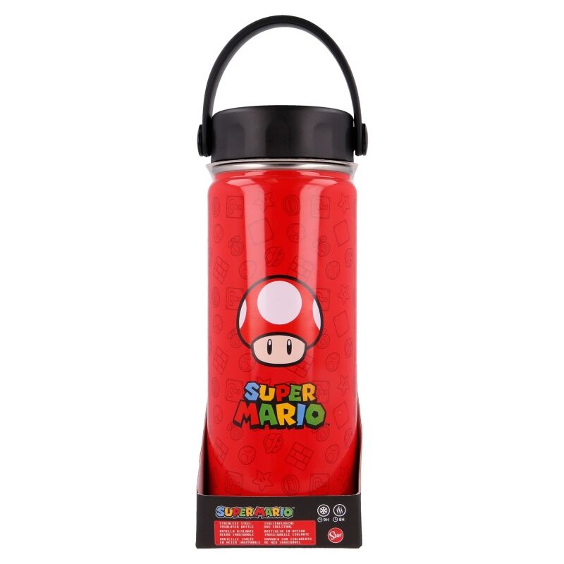 Nintendo Super Mario Bros rostfri stålflaska 530ml