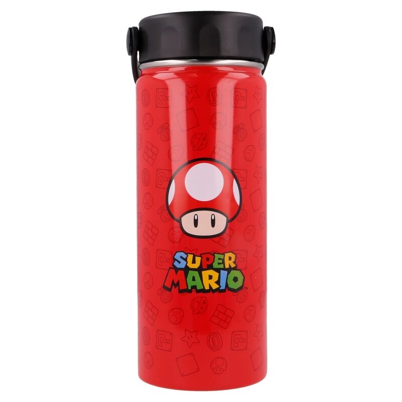 Nintendo Super Mario Bros rostfri stålflaska 530ml