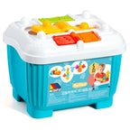 Blå aktivitetslåda 5 delar