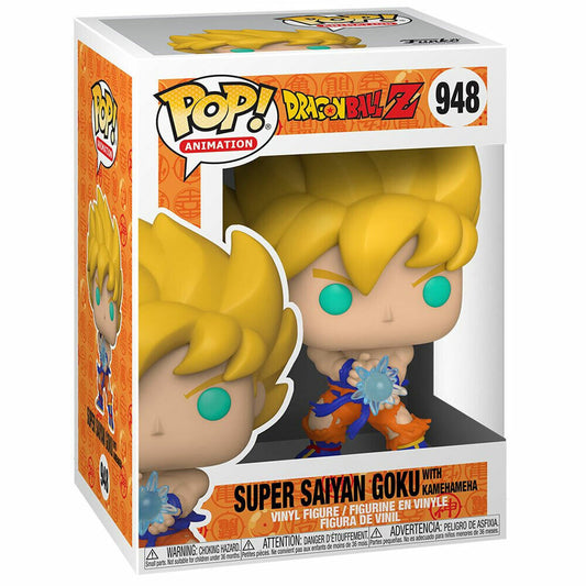 Funko POP Dragon Ball Z Super Saiyan Goku med Kamehameha Wave