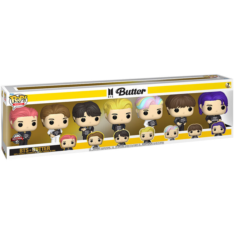 POP pack 7 figurer BTS Butter Exklusiv