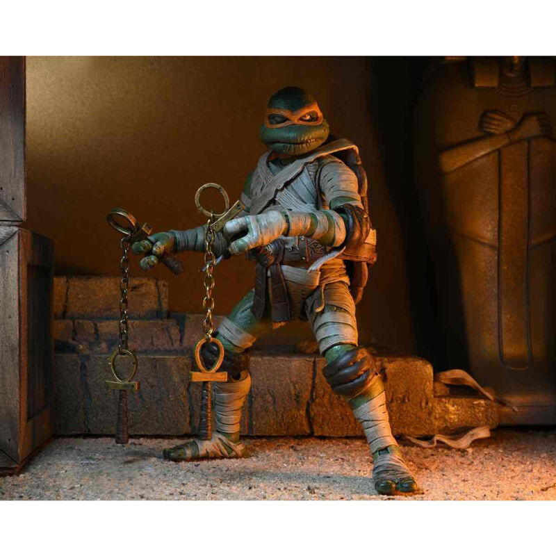 Ninja Turtles Mummy Michelangelo Actionfigur 18 cm