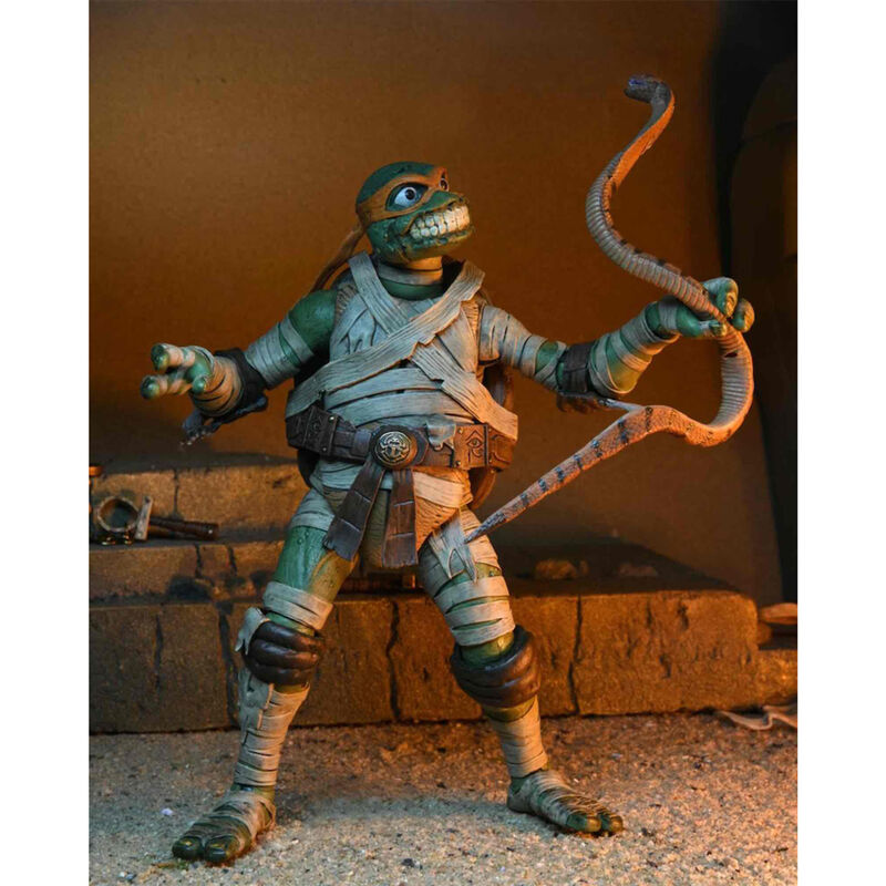 Ninja Turtles Mummy Michelangelo Actionfigur 18 cm