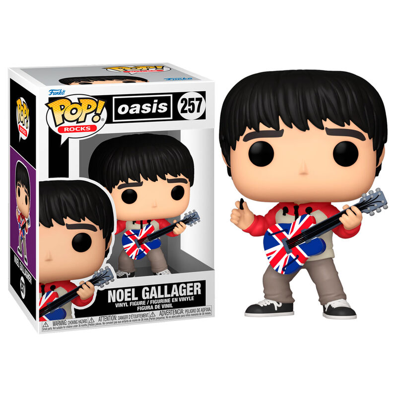 Funko POP Figur: Oasis Noel Gallagher - 9 cm Samlarfigur i Presentask