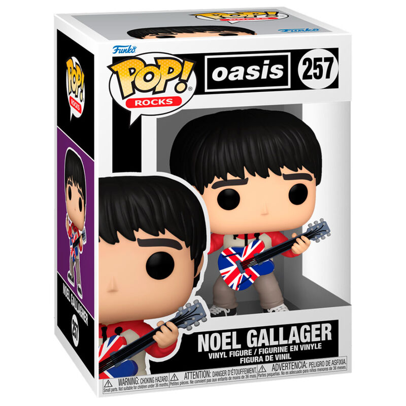 Funko POP Figur: Oasis Noel Gallagher - 9 cm Samlarfigur i Presentask