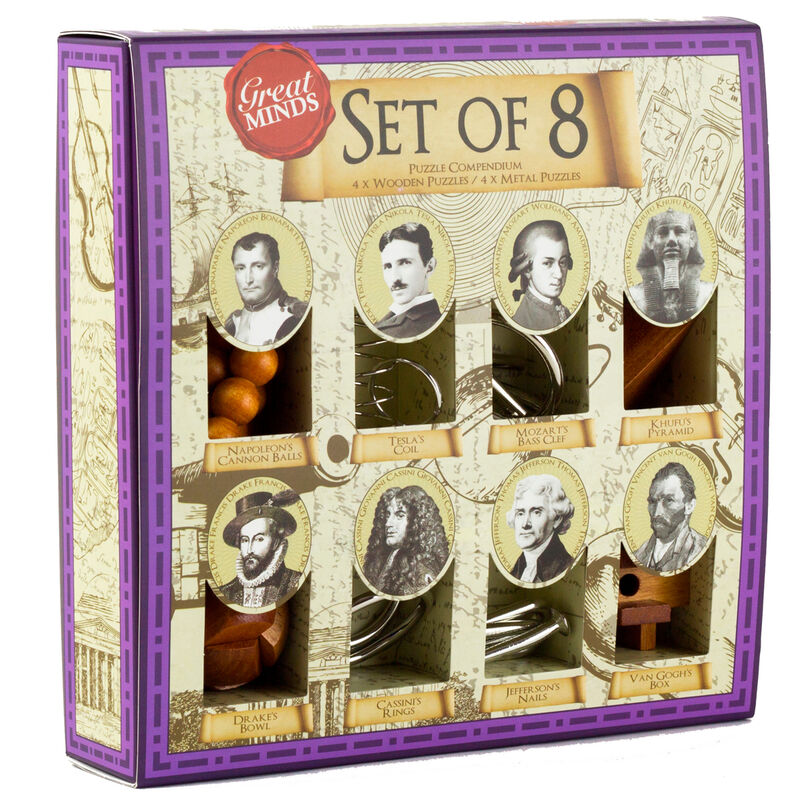 The Great Minds set av 8 färdighetslekar