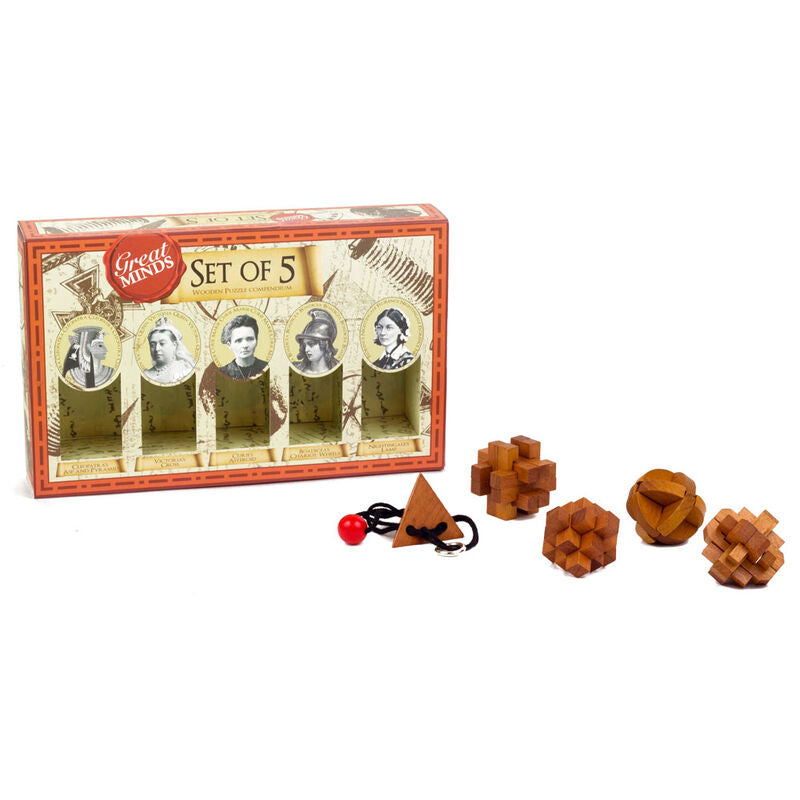 The Great Minds Women set med 5 färdighetslekar