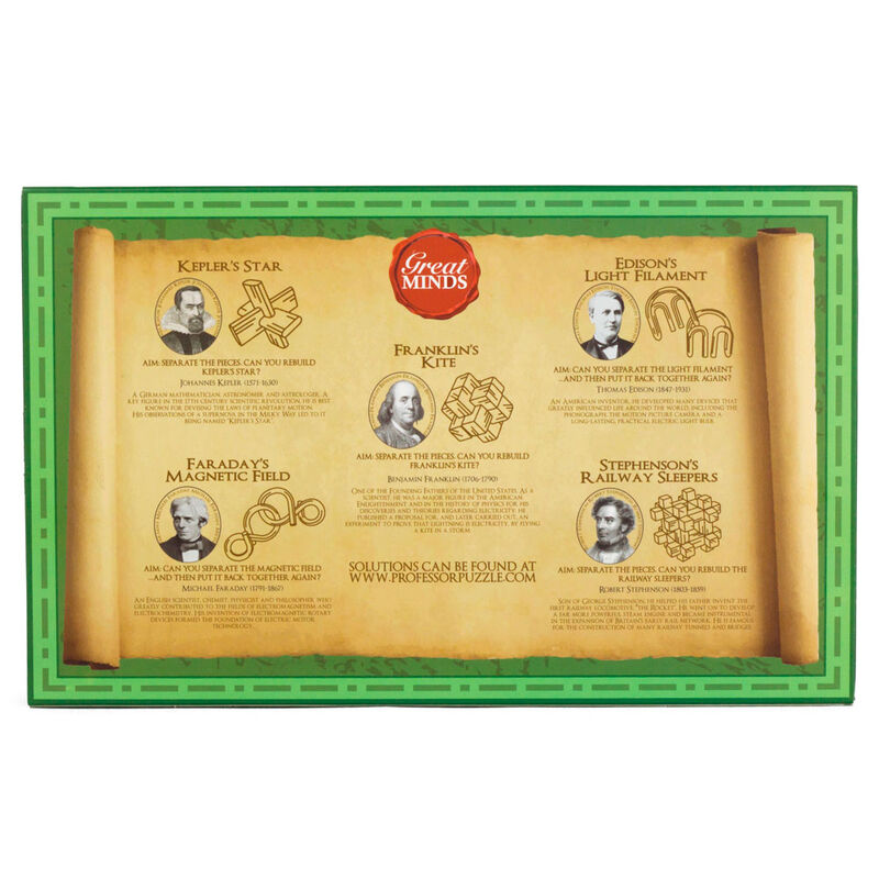 The Great Minds Men set av 5 skicklighetsspel